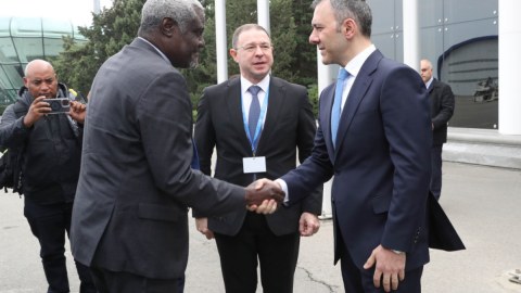 Afrika İttifaqı Komissiyasının sədri Azərbaycanda 
