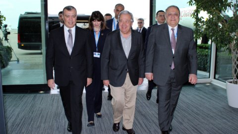 BMT Baş katibi Azərbaycana gəldi