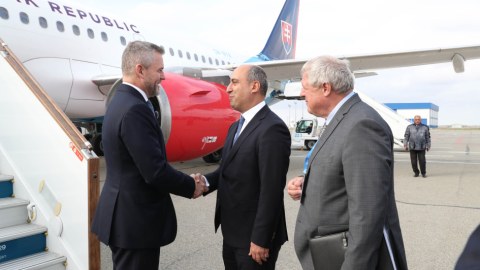 Slovakiya Prezidenti COP29-da iştirak edir