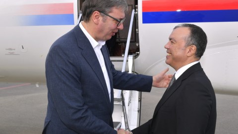 Aleksandar Vuçiç Bakıya gəldi