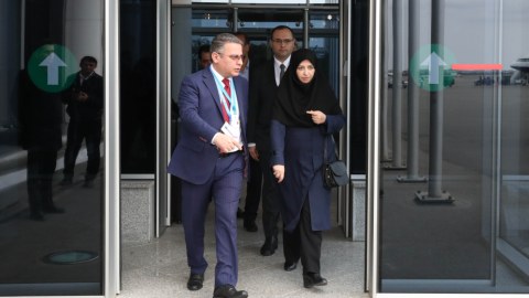 İranın vitse-prezidenti Bakıdadır