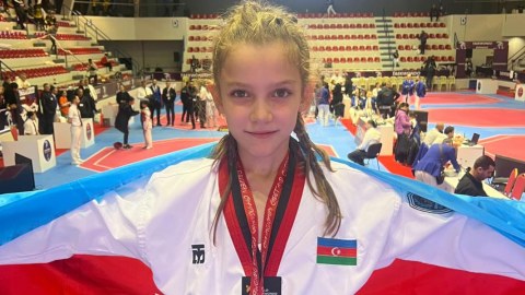 Şəhidimizin qızı Avropa çempionu oldu