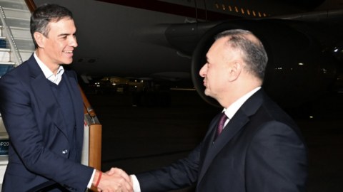 Pedro Sançez Bakıya gəldi