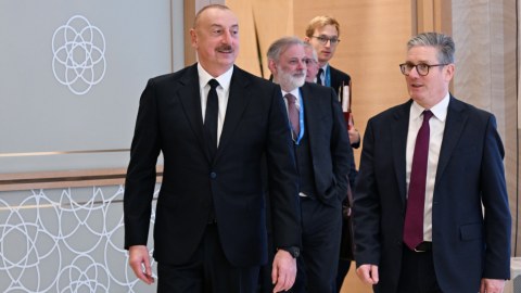 İlham Əliyev Britaniyanın Baş naziri ilə GÖRÜŞDÜ