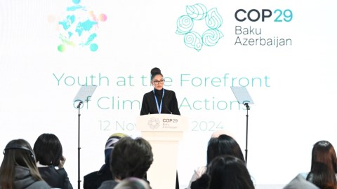 Mehriban Əliyeva COP29-da ÇIXIŞ ETDİ