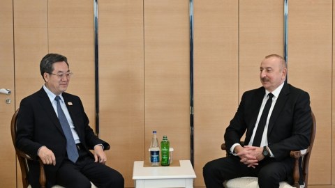 Prezident Baş nazirin müavini ilə görüşdü 