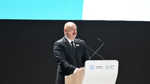 İlham Əliyevin bu çıxışını hamı alqışladı - VİDEO