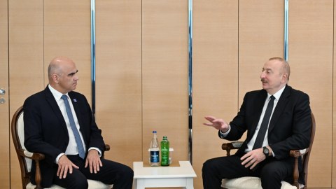 Prezident&nbsp;Avropa Şurasının Baş katibi ilə görüşüb