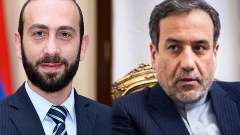 Mirzoyan iranlı həmkarı ilə danışıqlar apardı