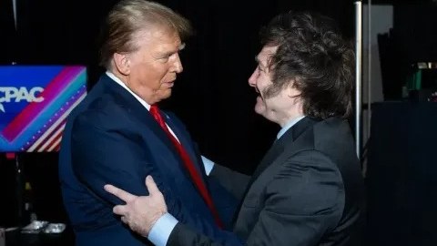 Tramp Argentina Prezidenti ilə görüşüb