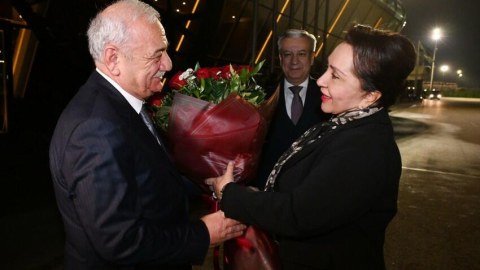 Parlament sədrləri Azərbaycana gəlir - FOTOLAR