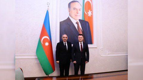 Kamran Əliyev Rusiyanın Baş prokuroru ilə görüşdü - FOTOLAR