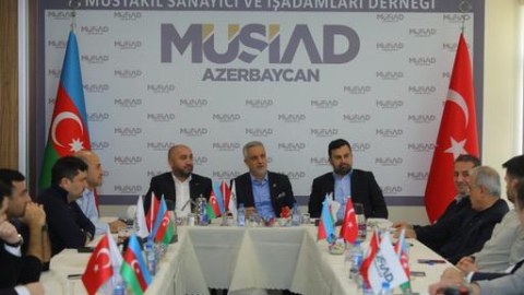 MÜSİAD rəsmiləri Azərbaycana gəldi - FOTO