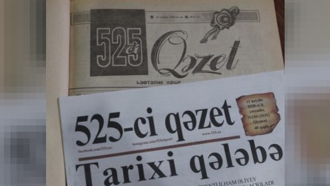 32 yaşlı &ldquo;525-ci qəzet&rdquo;&nbsp;- Adının maraqlı TARİXÇƏSİ