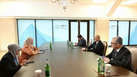 Prezident Kuala Lumpur meri ilə görüşüb - YENİLƏNİB