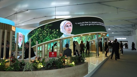 Türkiyənin COP29-dakı pavilyonu xüsusi diqqət çəkir - FOTOLAR