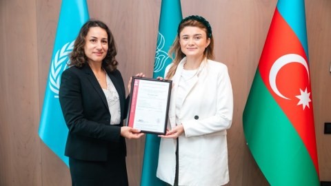 COP29 Azərbaycan Əməliyyat Şirkəti İSO sertifikatı ilə təltif edilib