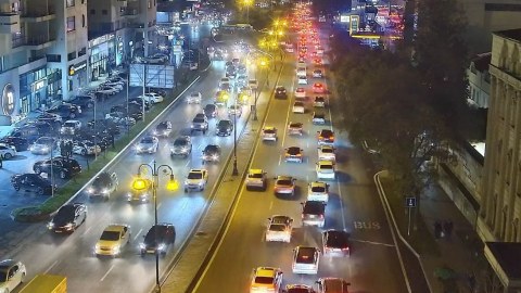 Hazırda tıxac olan YOLLAR
