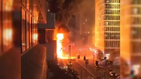 İsrail bombalandı - Qorxunc GÖRÜNTÜLƏR