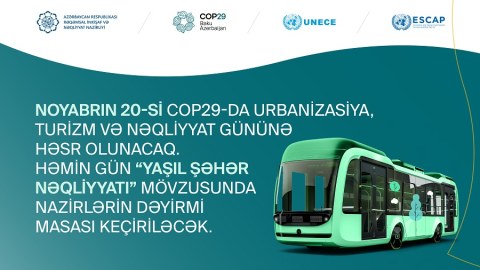 Yaşıl şəhər nəqliyyatı: Bakıda həyata keçirilən işlər