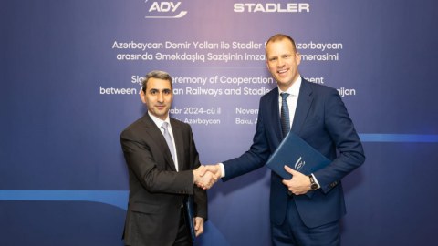 ADY və “Stadler Rail Group” arasında yeni müqavilə imzalandı - FOTO