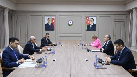 Əli Əsədov ÜST-ün Avropa üzrə regional direktoru ilə görüşüb