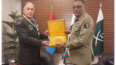 Azərbaycan-Pakistan hərbi əlaqələri müzakirə edildi