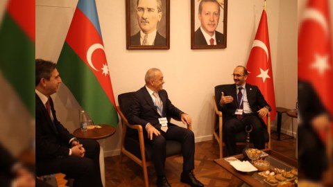 Zaur Mikayılov Türkiyənin Su İşləri Baş İdarəsinin rəisi ilə&nbsp;görüşüb