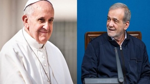 Pezeşkian Roma Papasına çağırış etdi