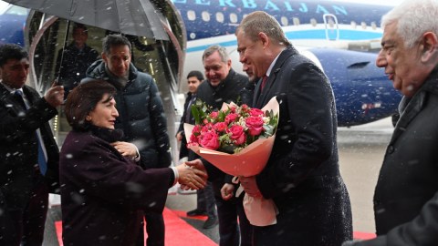 Sahibə Qafarova Rusiyaya getdi