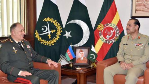 Kərim Vəliyev Pakistanın generalı ilə MÜZAKİRƏ APARDI
