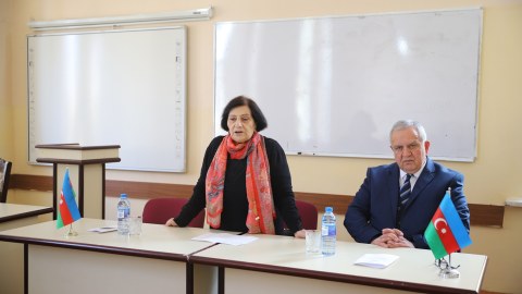 GDU-da Azərbaycanın dünyaya töfhəsi müzakirə edildi