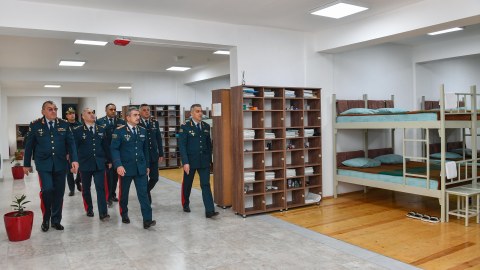 DSX Akademiyasının yeni yeməkxana kompleksi və tədris korpusları istifadəyə verildi - FOTO