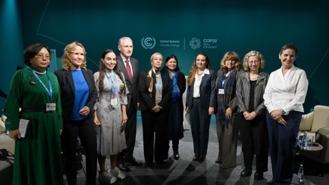 Leyla Əliyeva Qlobal Liderlərin Dialoqunda