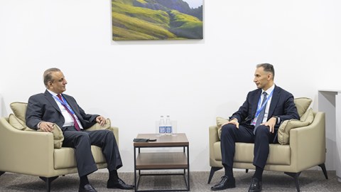 Rəşad Nəbiyev pakistanlı nazirlə görüş keçirdi 