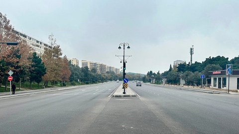 Bakının məşhur prospektində YENİLİK