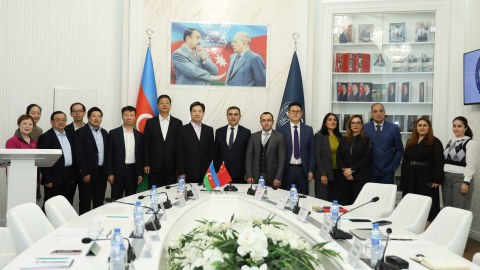 UNEC ilə Çinin Sichuan Universiteti əməkdaşlıq edəcək - FOTO
