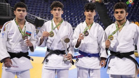 Cüdoçularımızdan Avropa Kubokunda 4 medal