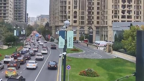 Bakıda tıxaclı yolların sayı
