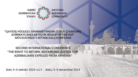 Qərbi Azərbaycan İcması beynəlxalq konfrans keçirəcək