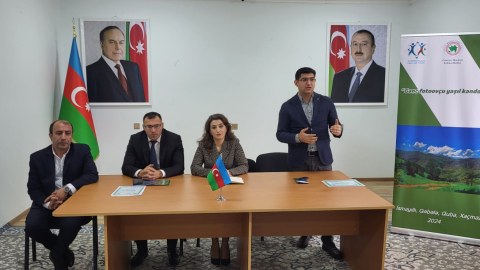Gənclər Mərkəzi İsmayıllıda tədbir keçirib - FOTO