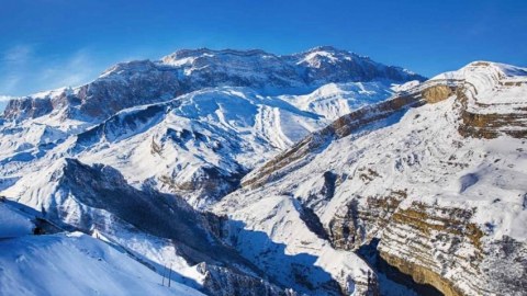 Şahdağda 13 sm qar yağıb - FAKTİKİ HAVA