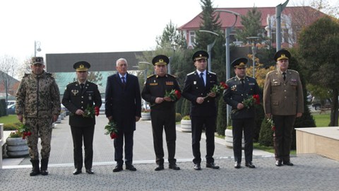 Hərbi hissədə birgə tədbir keçirildi - FOTO
