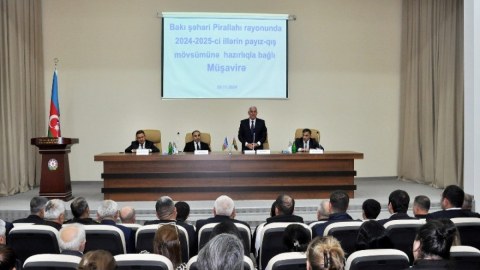 Bakıda qarlı havalara hazırlıqla bağlı müşavirələr başa çatdı
