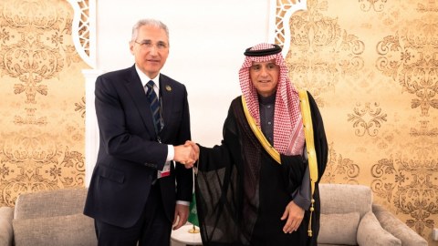 Muxtar Babayev səudiyyəli nazirlə iqlimin maliyyələşdirilməsini müzakirə etdi