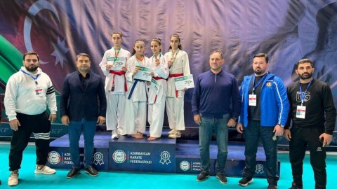 FHN-in karate komandasının üzvləri respublika çempionatında yüksək nəticələr əldə ediblər
