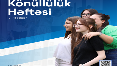 &ldquo;UNEC Könüllülük Həftəsi&rdquo;nə start verilib