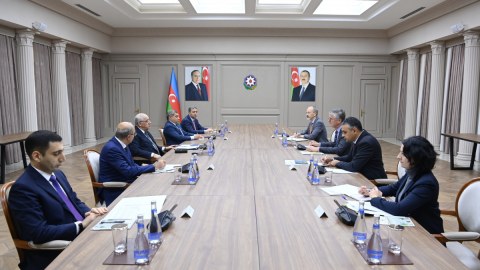 Əli Əsədov İşçi Qrupunun sədri ilə görüşüb