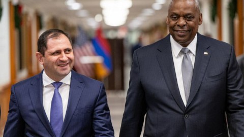 Papikyan Pentaqonun rəhbəri ilə nələri müzakirə etdi...
