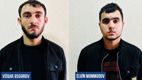 Mağazadan oğurluq edən şəxslər tutuldu
